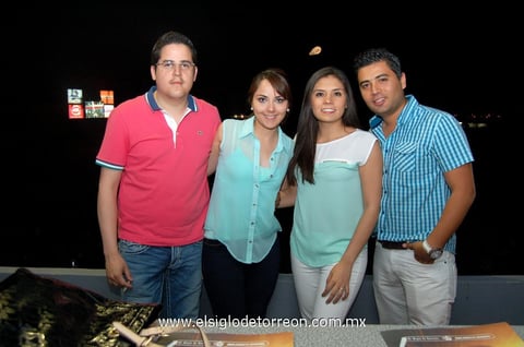 Federico , Tere, Fernanda y Rómulo.