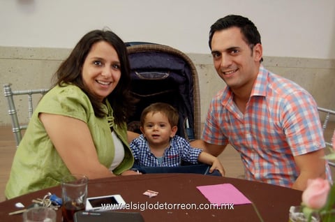 Maha, Eduardo y Jorge.