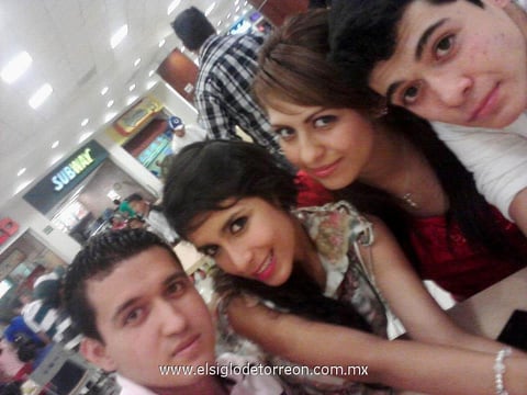 Rosy  y Andy Hernández, en Celaya, Gto.