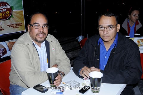 Raymundo García y  Manuel Anaya.
