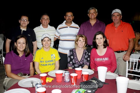 MALENA , Diana, Guillermo, Luis, Próspero, Jorge, Verónica y Caridad.