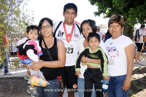 Ricardo Lizeth, Corina, Guadalupe, Ángel y Estefanía.