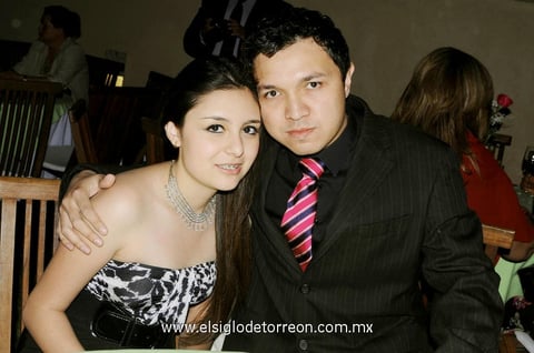 KAREN  del Valle y Octavio Velazco.