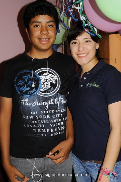 Rafael  Mejía y Victoria Martínez.
