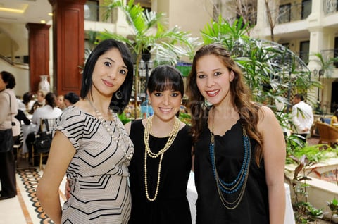 Macarena, Marigaby y Karla.
