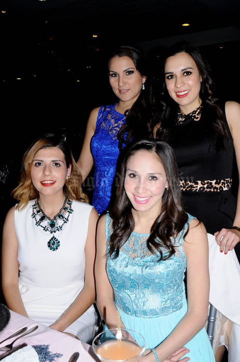 Mariana, Cristina, Belinda y Aitana.