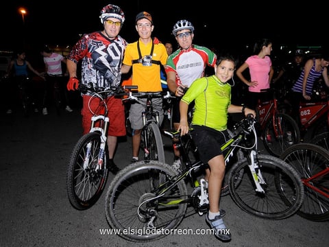 Yeyo,  Dani, Carlos y Lalo.