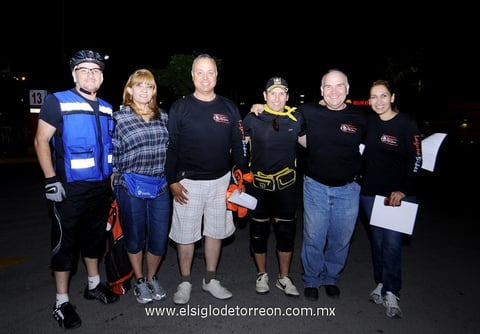 Ulises Rivera, Sandra Hernández, Óscar Conte, Faruk Sabag, Pepe Llavona y Cony Muzquiz.