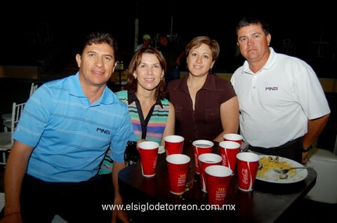 Ricardo, Oralia, Lucy y Alberto.