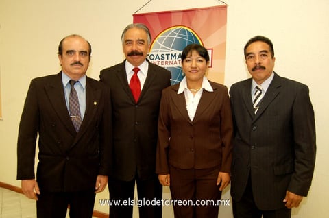 Arturo  Andrade, Paulino González, Silvia Cháirez y José María Ramírez.