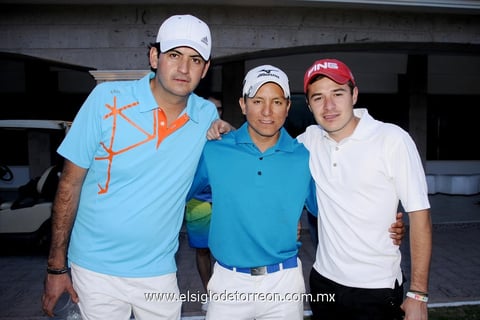 Ricardo Ruiz, Gerardo Kohrs y Fernado Guzmán.