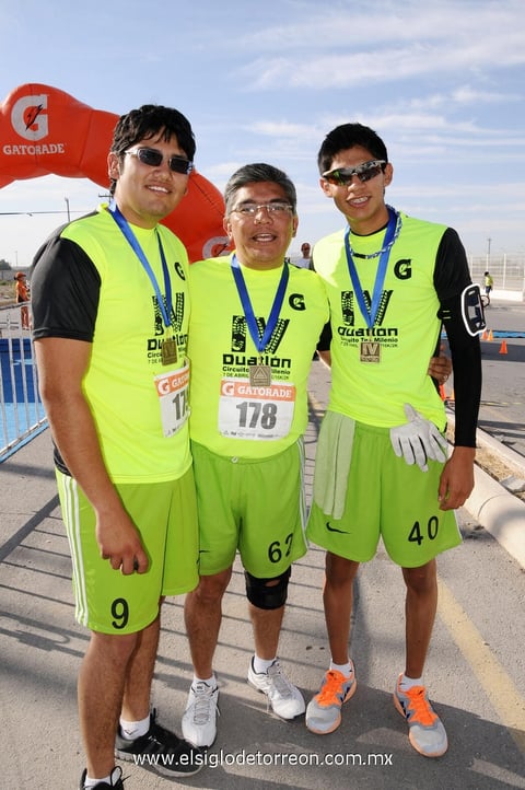 Jorge  Rubín, Oswaldo Alonso Rubín y Rodrigo Rubín.