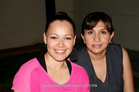 Gabriela Gutiérrez y Laura Ramos.