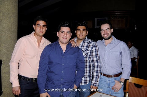 Fredy , Mariano, Marcelo y Pablo.