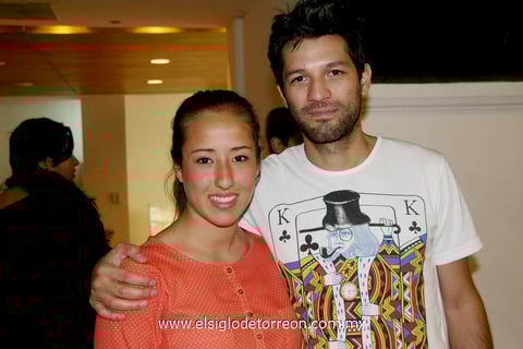 Bertha  Martínez y Octavio Muñiz.
