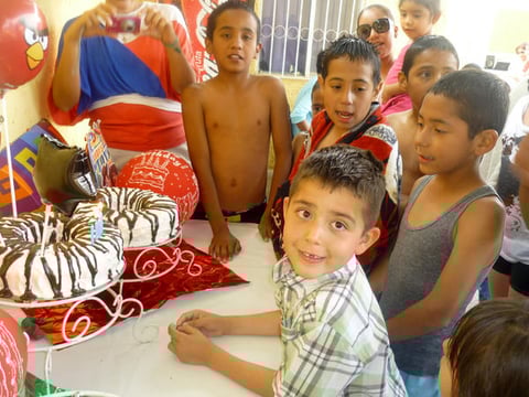 Pablito Armas en su cumpleaños.