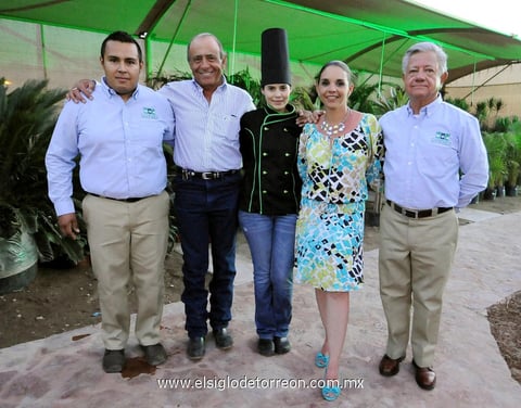 Gerardo  Rodríguez, Ramón Chufani, Priscila Mourey, Alicia Guerrero y Ricardo Soldevilla.