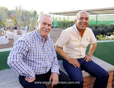 Óscar  Villarreal y Benjamín Ortega.
