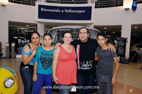 Susana,  Andrea, Ana, Gerardo y Christian.