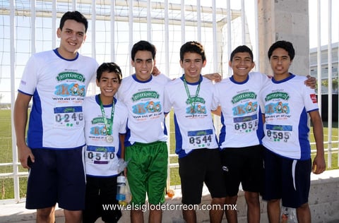 Mario , Jorge, Héctor, Jesús, Josué y Adrián.