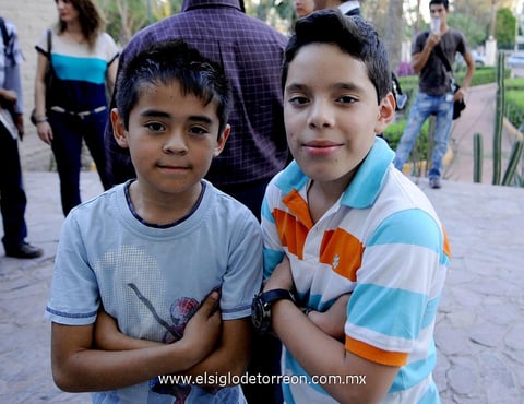 Efraín  Domínguez y Emilio Romero.