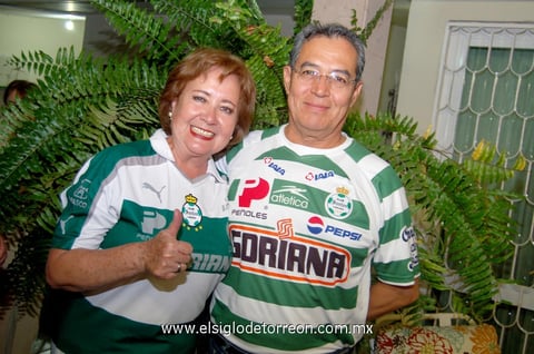 Liz y Sergio.