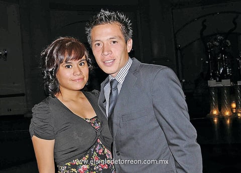Olga Palacios y Daniel Trujillo.