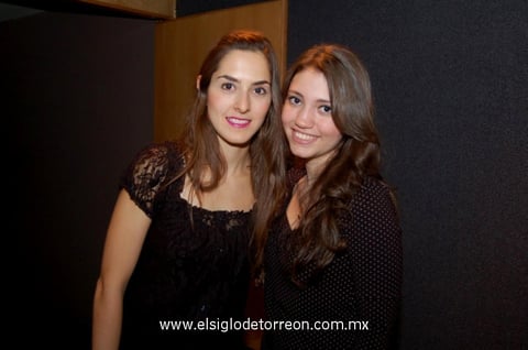 Cristina  y Gaby.