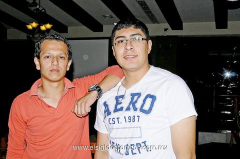George Zúñiga y Daniel Domínguez.