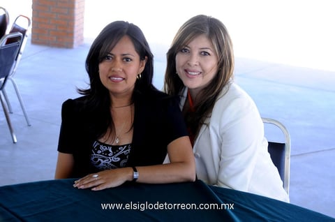 Juanis Guzmán y Laura Reyes.