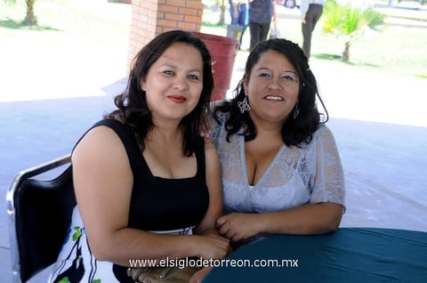 Sandra García y Verónica Muro.