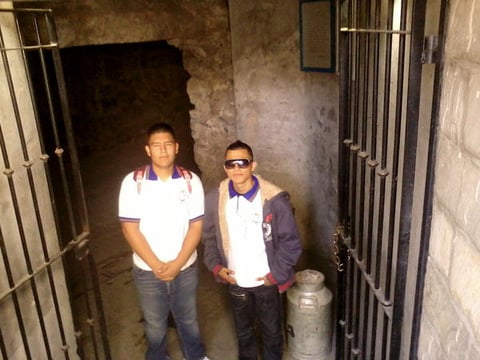 Ángel Garay con Randy Torres.