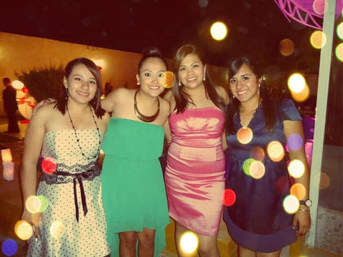 Zohar Espino, Montse Martínez, Ely Aponte y Abi Sifuentes.