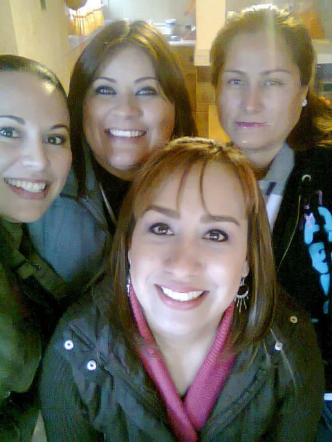 Chule, Sandra, Jesy y Paty.