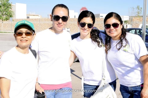 Susana  Sáenz, Cristina Velázquez, María Gómez y Marifer Tagle.