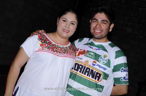 Isabel  Jaime Siller y Juan Emmanuel Carrillo.