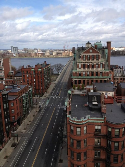 Las imágenes fueron compartidas por habitantes de Boston. (Twitter)