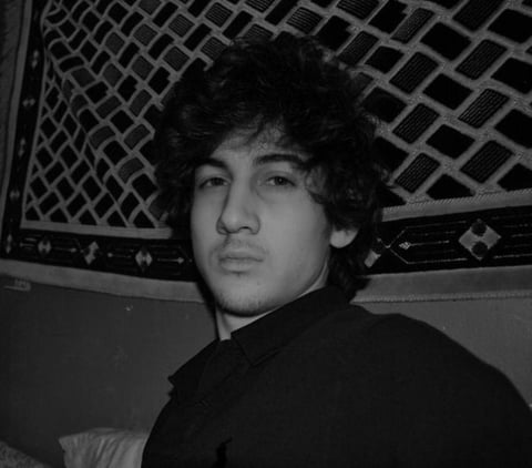 Dzhokhar Tsarnaev, el último sospechoso de los ataques en el Maratón de Boston. (Twitter)