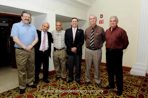 Fernando  Alanís, Fernando Ávila, Miguel Barocio, Sonato Gutiérrez, Rocardo Sarabia y Antonio López.