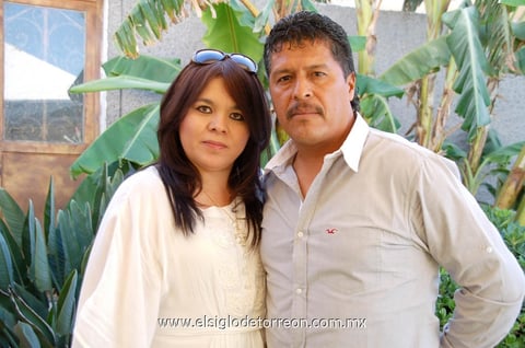 Verónica y Eleazar.