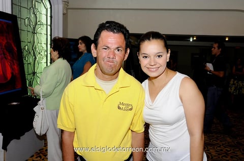 Carlos  Maldonado y Alejandra Colores.