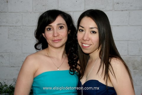 Verónica  Moreno y Claudia Angélica Valdez.