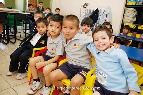 Jesús , Adrián, Jaime y Sebastián.