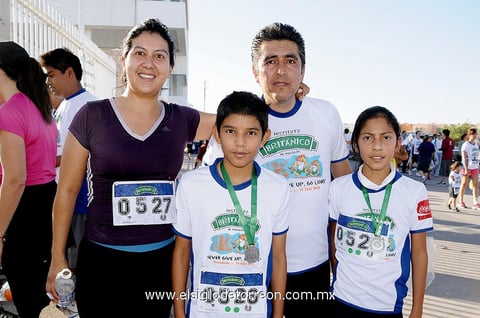 Yoli, Saúl, Saúl y Lupita.