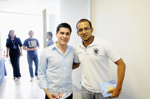 Alejandro Castro y Luis Adame.
