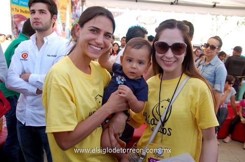 Daniela, Rogelio e Ivonne.