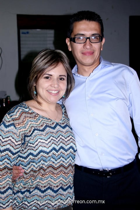 Maru  Sánchez y Armando Borrego.