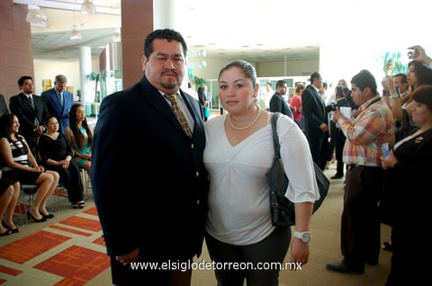Eddy Rodríguez, Luis Ángel Rodríguez, Pamela Martínez y Eduardo Rodríguez.