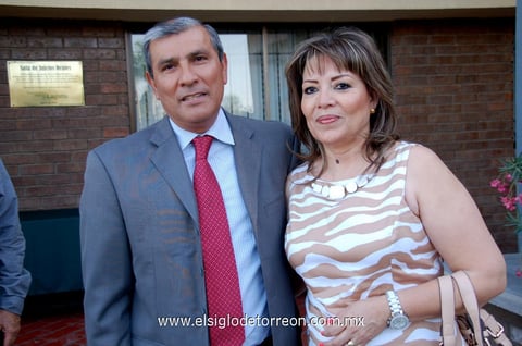 Teresa Díaz y Gerardo Martín.