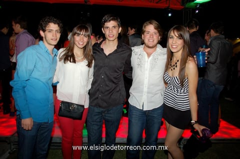 Samir, Gabriela, Alberto, Guillermo y Vero.